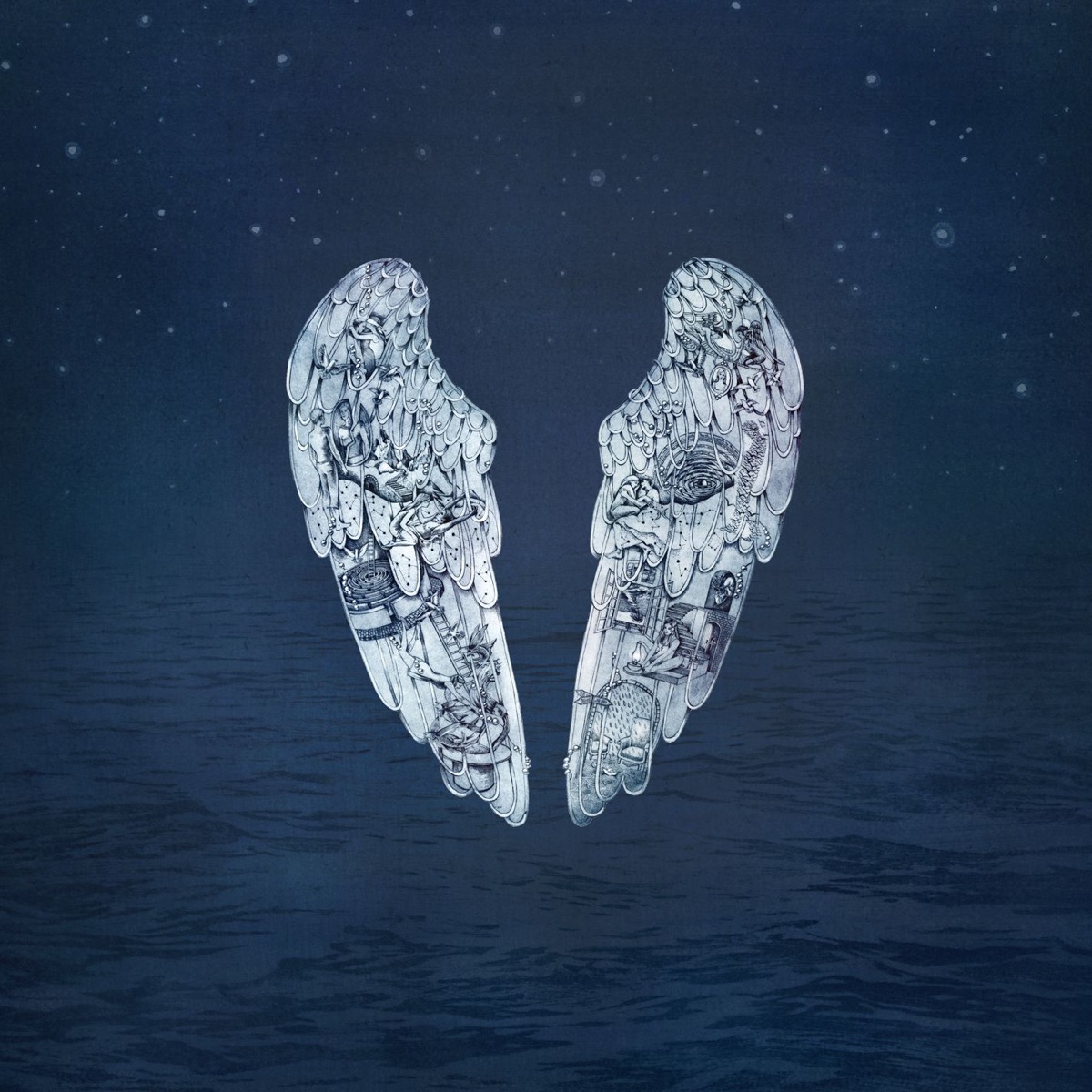 Coldplay Ghost Stories cover art